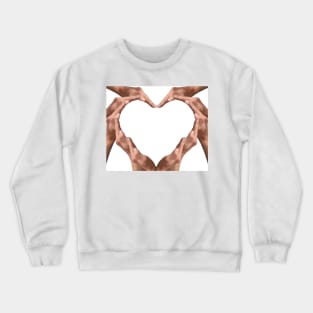 Heart shape Crewneck Sweatshirt